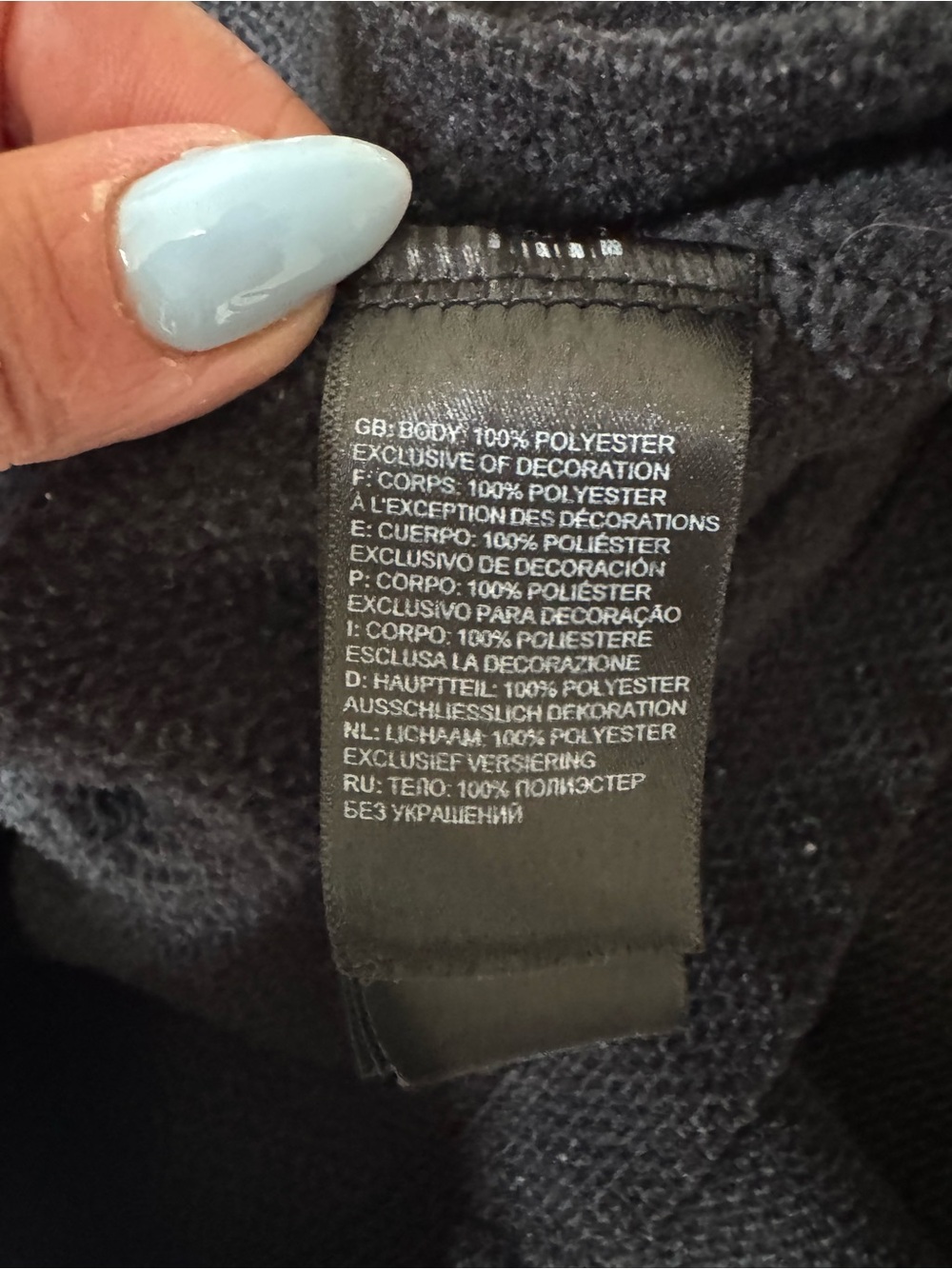 The North face, Textured Cap Rock Sweater in TNF Black Heather size small - Picture 8 of 9